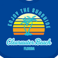thumbnail image 4 of Inktastic Summer Enjoy the Sunshine Clearwater Beach Florida in Blue Boys or Girls Baby Bib, 4 of 4