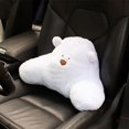 thumbnail image 4 of Plush Bear Cushion Neck Lumbar Pillow Comfortable Universally Vehicle Accessories, 4 of 8