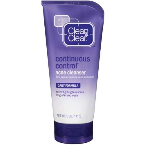 clean and clear continuous control acne cleanser discontinued