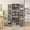 Gray, variant on HOMCOM 65" Kitchen Pantry Cabinet, Modern Storage Cabinet with Doors and Shelves, Freestanding Cupboard for Dining Room, White