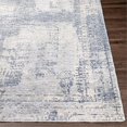 thumbnail image 5 of Surya Presidential PDT-2320 39x96" Runner Traditional Fabric Rug in Blue/Gray, 5 of 6