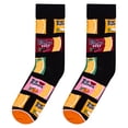 thumbnail image 5 of Cool Socks, Men's Funny Novelty Socks, Top Ramen Flavors Crew, Adult Large, 5 of 6