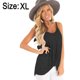 thumbnail image 2 of Camisetas sin mangas con tirantes finos y cuello en V para mujer, camisetas holgadas sin mangas, 2 of 6