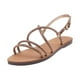 thumbnail image 1 of Sandalia Plana Brillos Correa De Ajuste, 1 of 4
