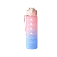 thumbnail image 2 of Fmbmuo Water Bottle for Home OfficeTravel Outdoor Reusable Leakproof Easy Clean Mugs, Multicolor Plastic Traditional Water Bottle Dishwasher and Microwave Safe, 2 of 5