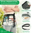 thumbnail image 4 of Yayeee Waist Apron with Pockets for Cooking Waterproof Half Server Aprons, Snowman Family, 4 of 7