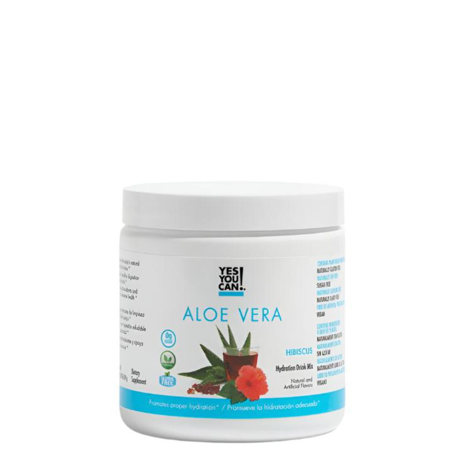 Yes You Can Aloe Vera Drink Mix, Natural Organic Aloe Leaf Powder