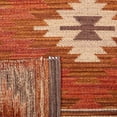 thumbnail image 6 of Safavieh Kilim Elvin Tribal Area Rug, Brown/Dark Gray, 6' x 6' Square, 6 of 10