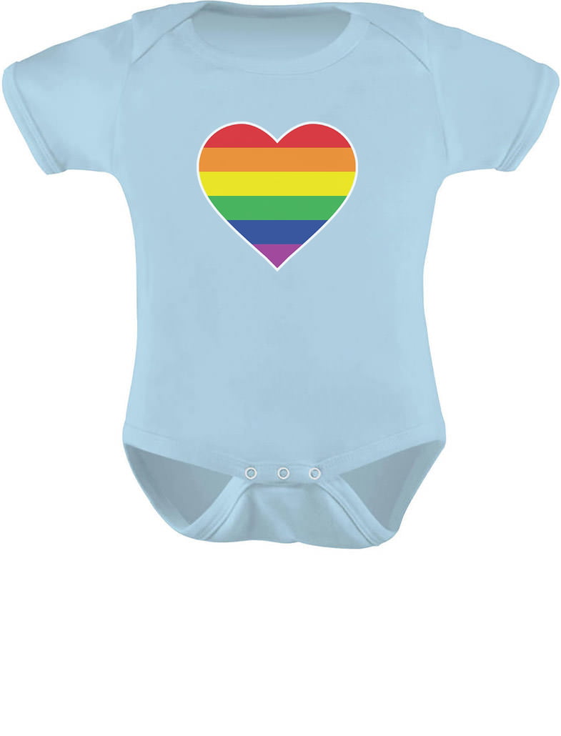 Tstars - Tstars Boys Unisex LGBT Clothing Rainbow Heart Gay Lesbian ...