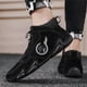 thumbnail image 1 of Zapatos casuales transpirables de piel de cerdo de caña alta para hombre Wmkox8yii 123q1441, 1 of 9