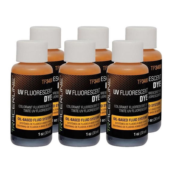 1 oz UV Fluorescent Dye - Services Up to 6 Vehicles