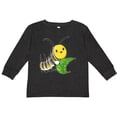 thumbnail image 3 of Inktastic Monarch butterfly caterpillar- cute baby insect Boys or Girls Long Sleeve Toddler T-Shirt, 3 of 5
