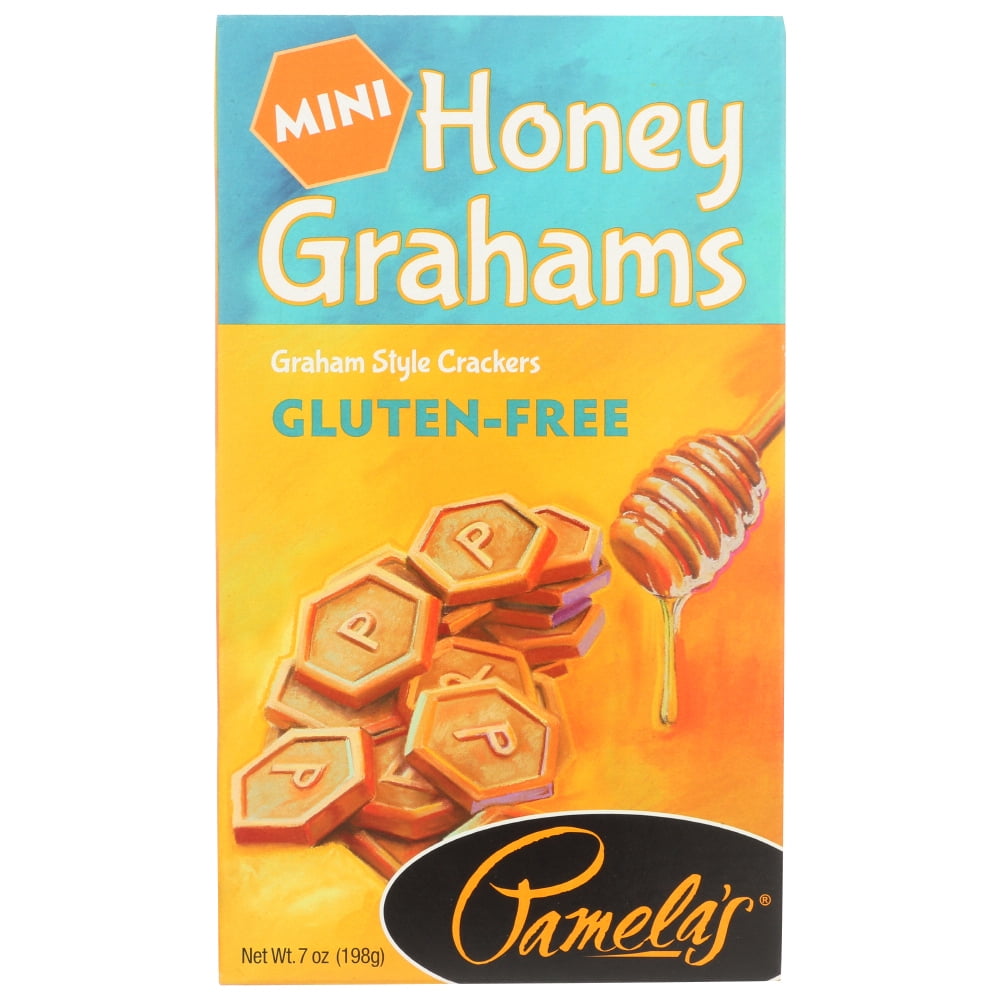 Pamela’S Products Graham Crackers, Honey Minis, 7 Oz.