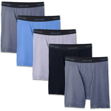 Fruit of the Loom Mens Beyondsoft Boxer Briefs, 5 Pack
