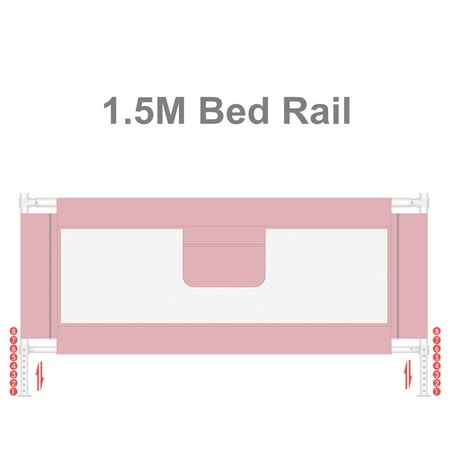 Asewan 59 Inch Baby Bed Fence Adjustable Kid Playpen Safety Gate