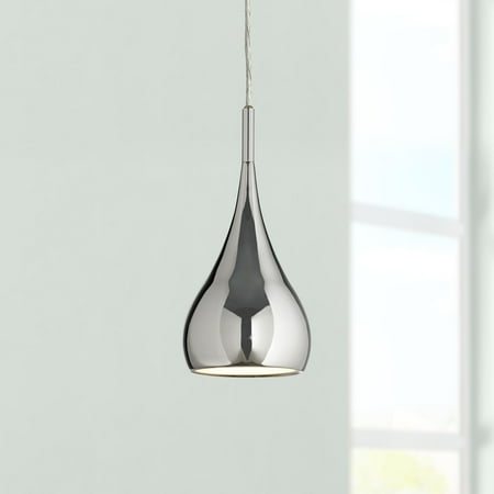 Possini Euro Design Raindrop Chrome Finish Mini Possini Euro Raindrop Chrome Finish