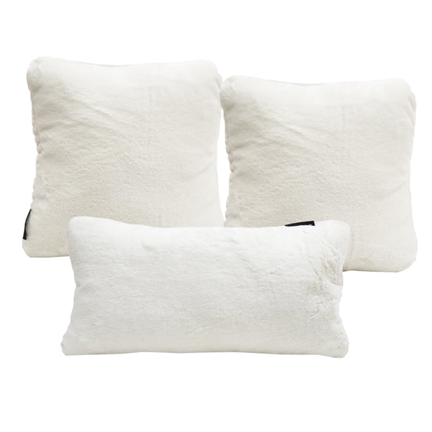 Set de 3 CojÍnes Decorativos (2 Cuadrados Grandes + 1 Rectangular) DICASA Tail