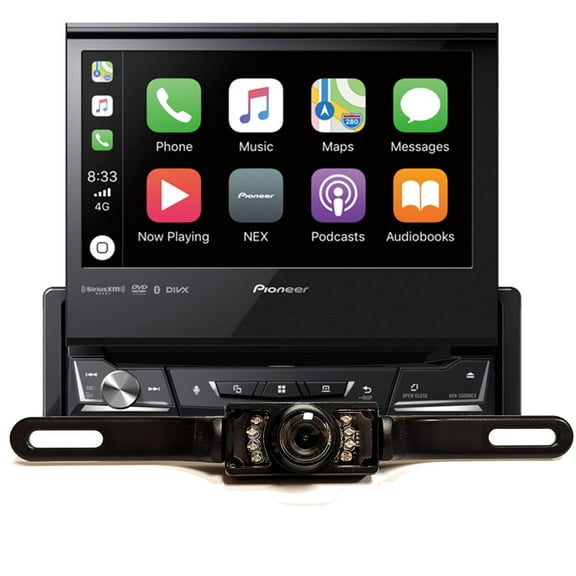 New Pioneer AVH-3500NEX 7" 1-DIN Multimedia DVD Receiver w/ License Plate Camera