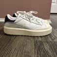 thumbnail image 1 of NWT New Balance CT302 White Dark Lilac CT302LC Chunky Shoes Leather Mens 7.5, 1 of 6