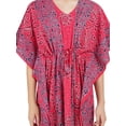 thumbnail image 5 of eloria Women Kaftan Dress eloria Women Maxi Plus Size Cover-Up Caftan Boho eloria Womens Party Wear, Color: Pink, 5 of 5