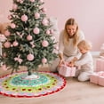 thumbnail image 4 of 36 Inch Christmas Tree Skirt, Cookie Jar Trees Mat for Merry Christmas Halloween Indoor Home Holiday Party Decorations, 4 of 6