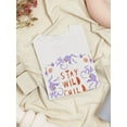thumbnail image 3 of Artshine Stay Wild Child T-Shirt Women -George & Gina Designs, Female Large, 3 of 4