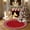 A-Red, variant on LongLiYi Christmas Round Rug 24 Inch,Christmas Area Rug Washable Christmas Rug Non Slip Rug Carpet for Xmas Living Room Bedroom Indoor Decoration