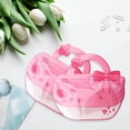 thumbnail image 3 of Wedding Candy Bags 10pcs Cute Bow Printed Self-Sealing Bags with Transparent Window Toteable Party Gift Bag for Birthday Wedding, 3 of 7