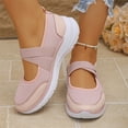 thumbnail image 6 of longantii Orthopedic Dress Shoes for Women Arch Support Non Slip Slip on Golf Shoes Breathable Mesh Stretch Volleyball Shoes Comfortable 2026 New Orthopedic Shoes Pink, 6 of 6