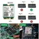 thumbnail image 2 of For Intel BE200 WiFi 7 M.2 Card with Antennas(10Dbi), 2 of 5