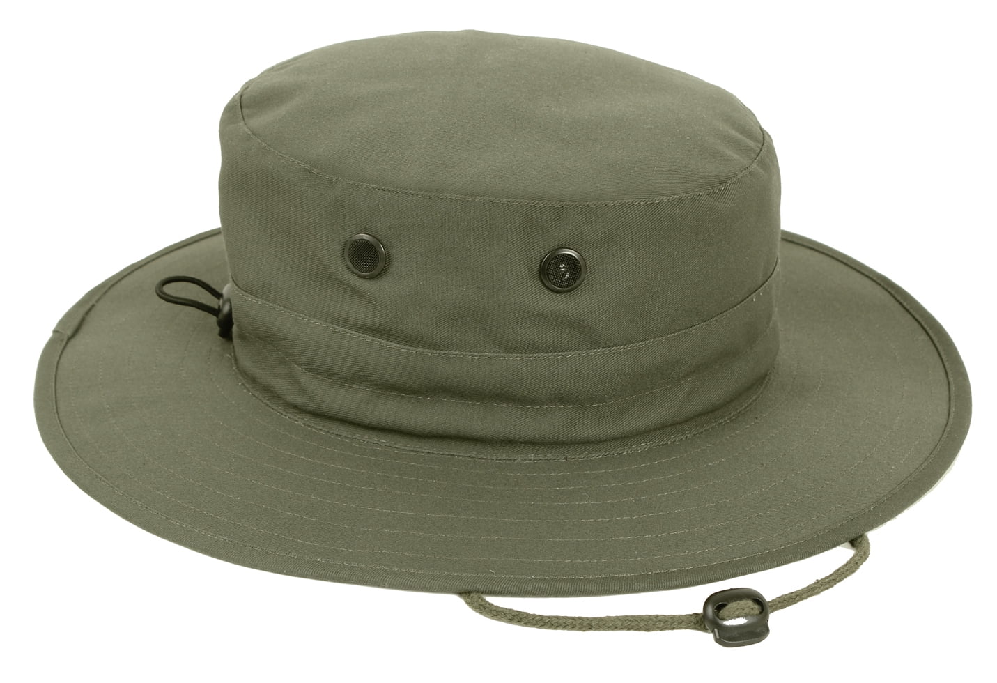 Bucket hat Boonie cap Premium Classic Faux leather  One size fits most TAN 