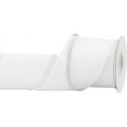 thumbnail image 1 of Joycrosso Burlap Wired Edge Ribbon 3 inch x 10 Yards, White, Ideal for Crafting, Gift Wrapping, Wreath, Christmas Tree, and Rustic Wedding Decorations, 1 of 4