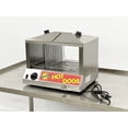 thumbnail image 6 of 18 in. Commercial Hot Dog Steamer 1200W Electic Warmer NSF Hot Dog&Bun Steamer Stainless Steel, 6 of 8