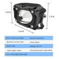 thumbnail image 3 of Applies to Pair Led Headlight Kit for Car/Motorcycle/Harley/Jeep/ATV, 3 of 9