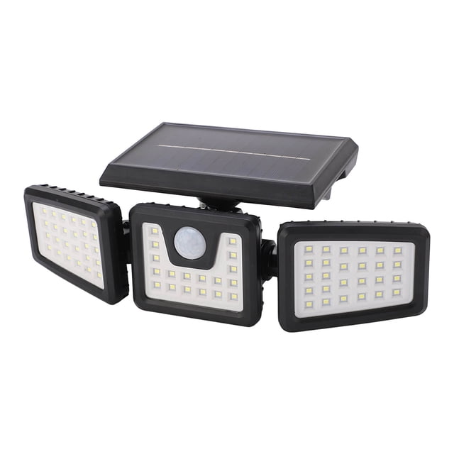 Luz del sensor de MoviNo al Aire Libre, Inalámbrica 120 Gran Gran Angular Iluminación IP65 Luz de Seguridad Impermeable con tornillos para Jardín de porche