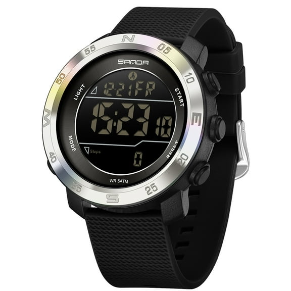 2025 New Multi-Function Sport Watch - for Running, Outdoor, Step & Calorie Counter, Waterproof Wristwatch with Calendar & Night Light