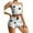 Black, variant on XINC under $10 Women's Pajamas Women's Underwear Love Print Design Shorts Underwear Set Breathable Summer Pajamas for Women