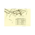 thumbnail image 4 of Topographical Map - Oregon Trail Wyoming 4 of 7 - Fremont 1846 - 23 x 34.50 - Vintage Wall Art, 4 of 5