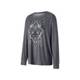 thumbnail image 6 of Gureui Women Fairy Grunge Graphic Long Sleeve Tops Casual Vintage Gothic Print Round Neck Aesthetic Pullover Shirt Blouse 90s Streetwear, 6 of 8