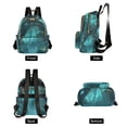 thumbnail image 4 of FORMRS Mini Backpack Purse for Women Travel Daypack Casual Shoulder Bag, Magical Forest, 4 of 7