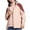 Pink, variant on Fesfesfes Women Winter Coats Ladies Fleece Thickened Warm Hooded Reversible Jacket Fall