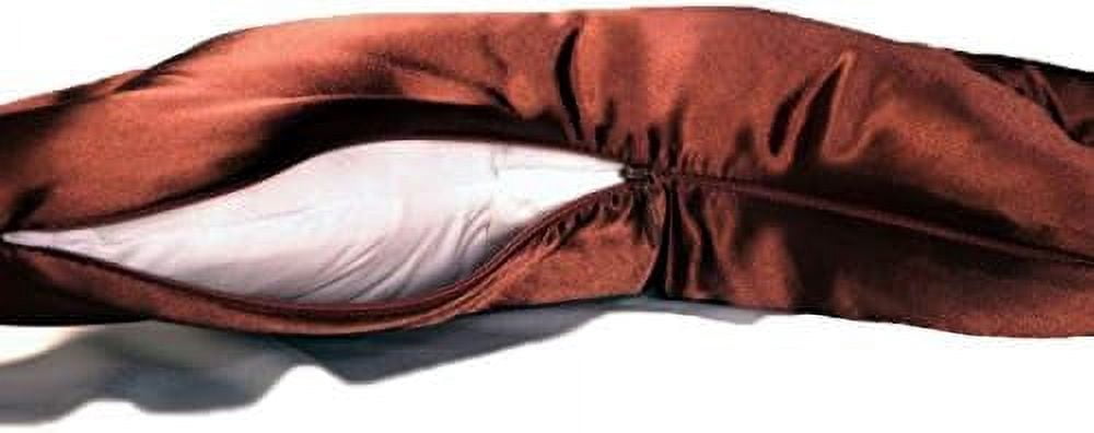 Original Save My Face LPPSATCHOC La Petite Pillow - Satin- Chocolate