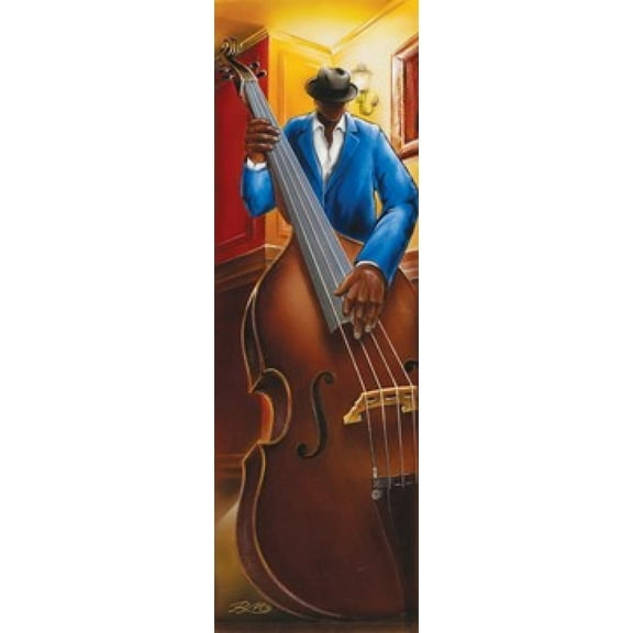 Magrini Jazz Iii, Bass Poster (12 x 36)