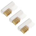 thumbnail image 2 of 3PCS Nail Art Tools Copper Wire Brushes Sanding Head Cleaning Brushes Nail Drill Brushes, 2 of 3