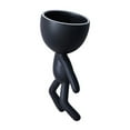 thumbnail image 3 of Zhaomeidaxi 1 Set Hanging Flower Pot Creative Art Portrait Sculpture Vase Flower Pot Garden Storage Abstract Character Succulents Plant Pot Micro Landscape Decor, 3 of 3
