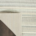 thumbnail image 6 of Nourison Soma Modern Stripe Grey Ivory Teal 7'10" x 9'10" Area Rugs, (8' x 10'), 6 of 9