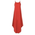 thumbnail image 3 of U.Vomade Robe pour Femme Grande Taille à Bretelles à Queue d'Aronde Mode Décontractée, 3 of 5