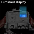 thumbnail image 4 of LIGE Montre de Sport Homme Militaire Carré Grand Cadran Quartz Numérique LED Montre-Bracelet, 4 of 4