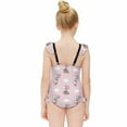 thumbnail image 2 of Hello Kitty Girls One Piece Swimsuits Hawaiian Summer Swimwear Beach Bathing Suit Outfits, 2 of 7
