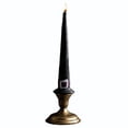 thumbnail image 5 of Halloween Witch Hat Taper Candles 8Inch Dripless Unscented Dinner Gothic Decoration Black, 5 of 9